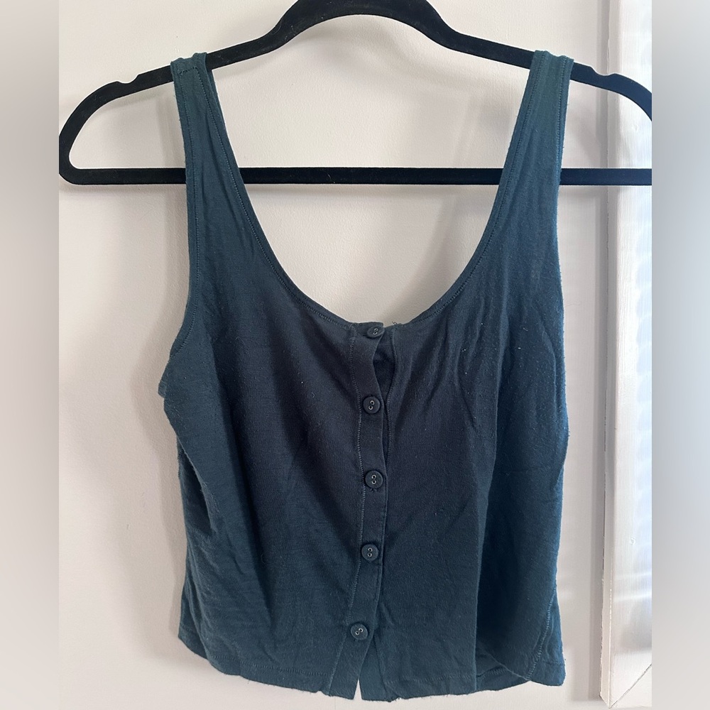 SKIMS Tank Top — Teal